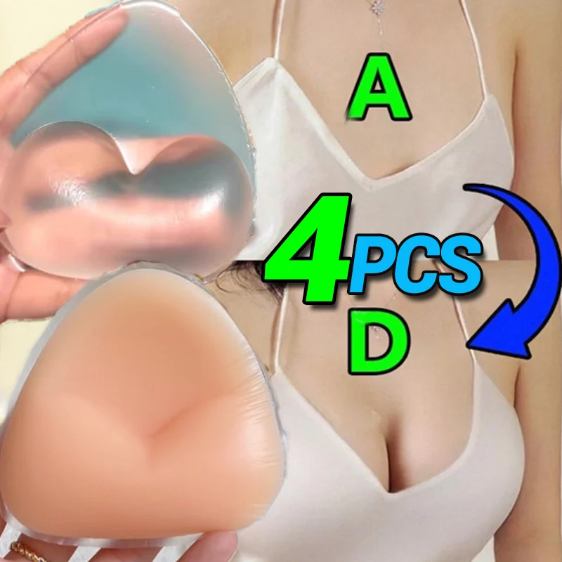 Women Push Up Bra Inserts Sili - Silicone Bra Adhesive recensione e prezzo