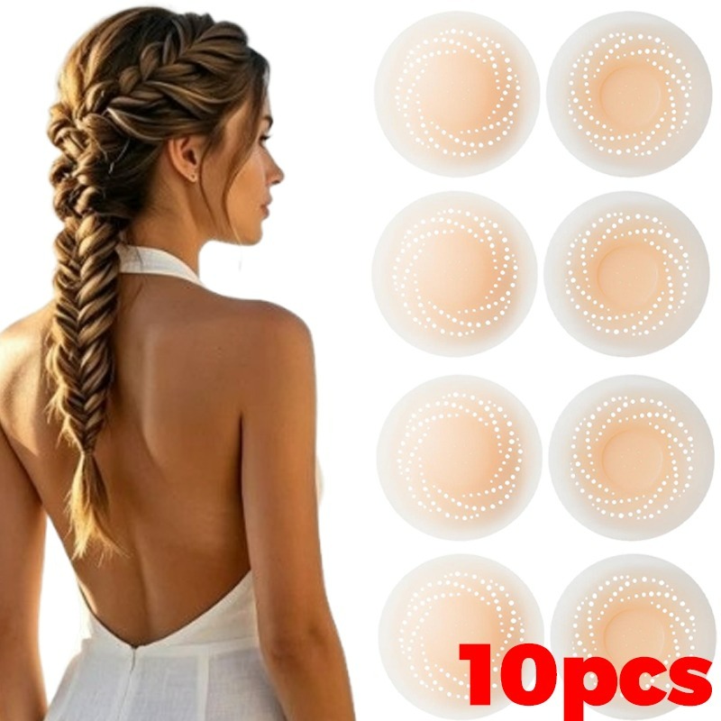 2/10pcs Breathable Nipple Cove - Silicone Bra Adhesive recensione e prezzo