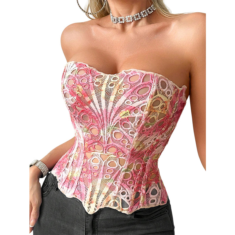 Sexy Bone Garment Corset Sheer - Cami Top Lace recensione e prezzo