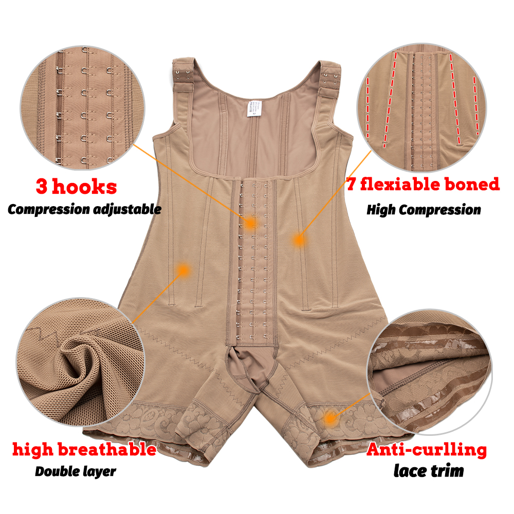Fajas Colombian Girdles Post L - Shapewear Bodysuit Firm recensione e prezzo