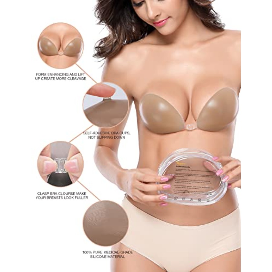 Wingslove Sticky Adhesive Bra  - Strapless Bra Backless recensione e prezzo