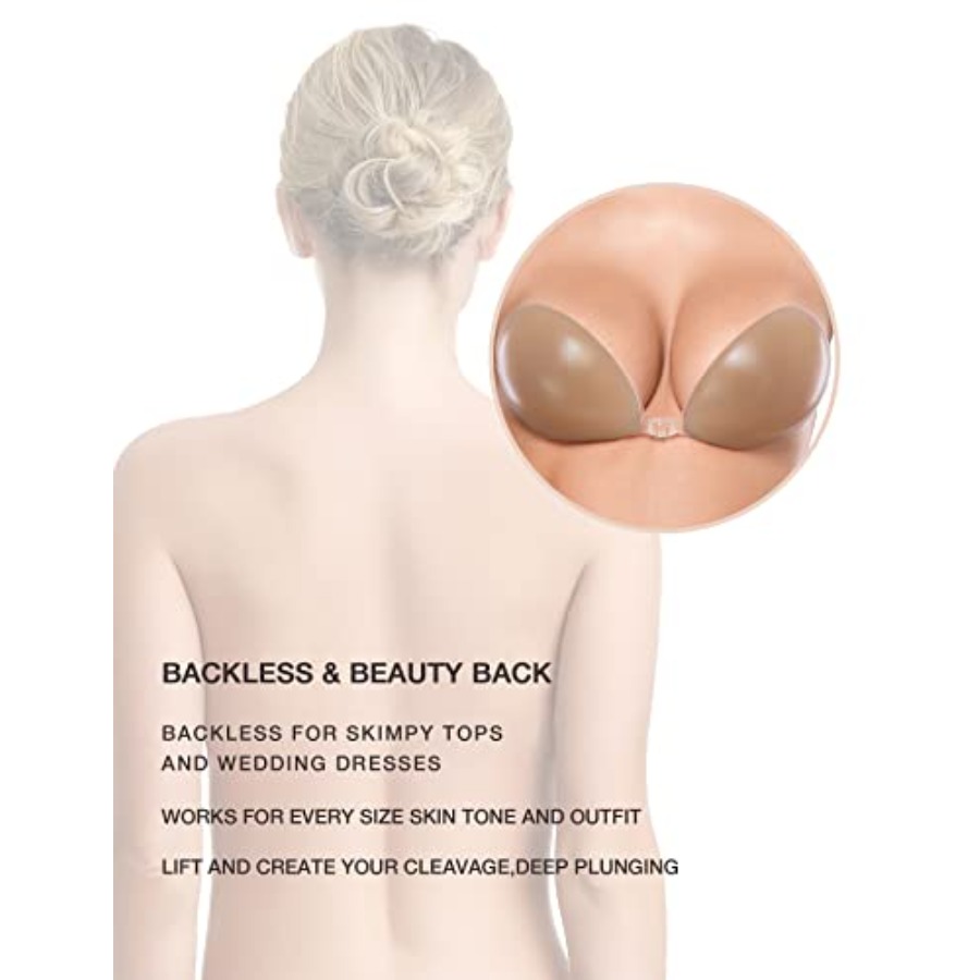 Wingslove Sticky Adhesive Bra  - Strapless Bra Backless recensione e prezzo