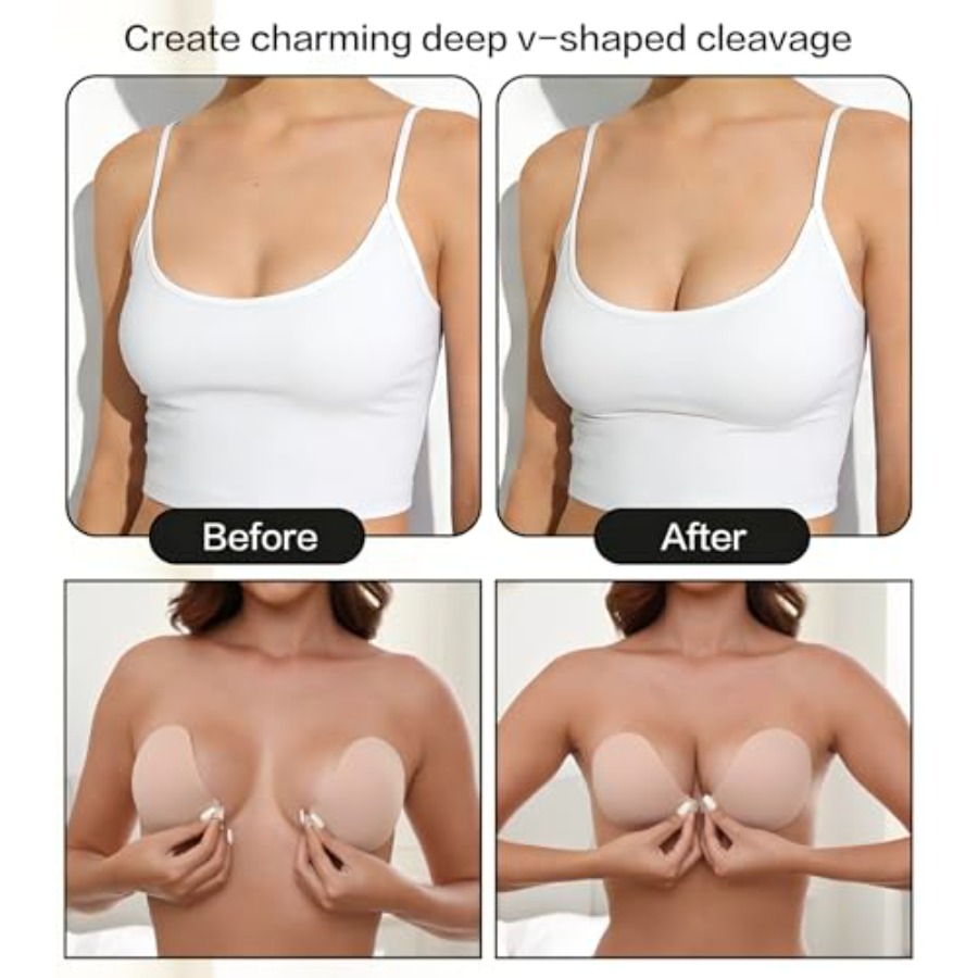 MITALOO Adhesive Bra Invisible - Strapless Bra Backless recensione e prezzo