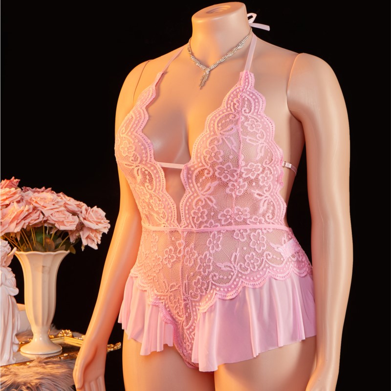 Plus Size 1XL-4XL Teddy perspe - Lace Teddy Lingerie recensione e prezzo