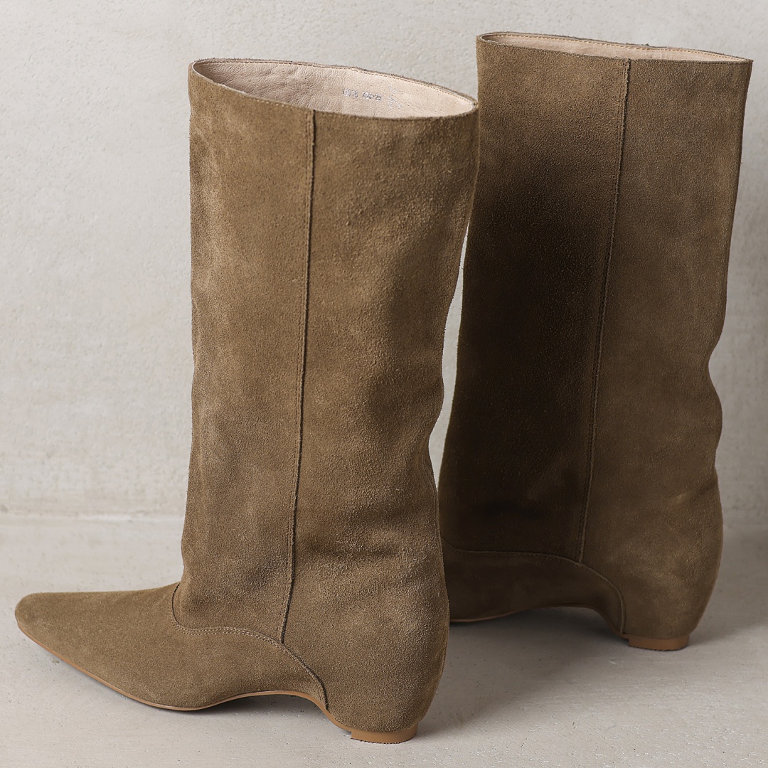Women's natural suede leather  - Slip Dress Satin recensione e prezzo