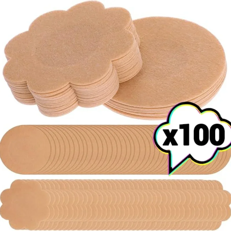 10/100pcs Women Nipple Cover S - Silicone Bra Adhesive recensione e prezzo