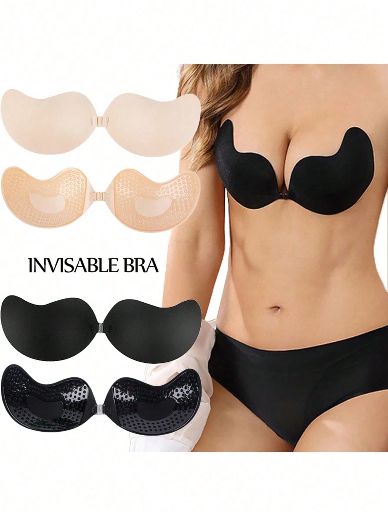 2-pack Women's Self-Adhesive I - Push Up Bra Padded recensione e prezzo