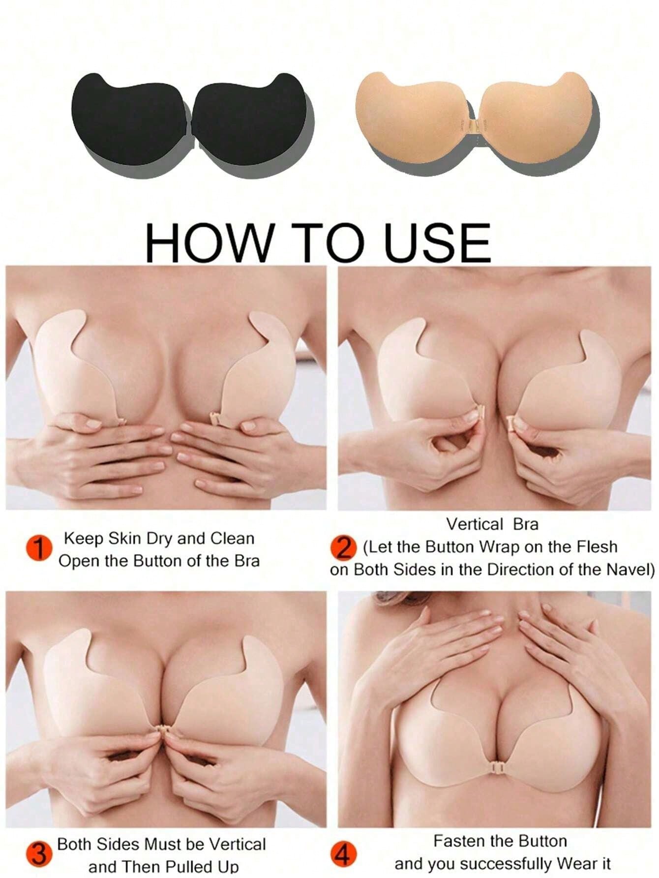 2-pack Women's Self-Adhesive I - Push Up Bra Padded recensione e prezzo