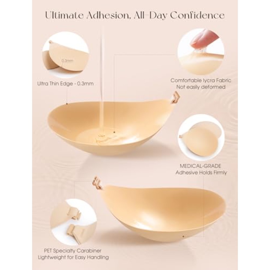 Sticky Bra Push Up Strapless A - Strapless Bra Backless recensione e prezzo