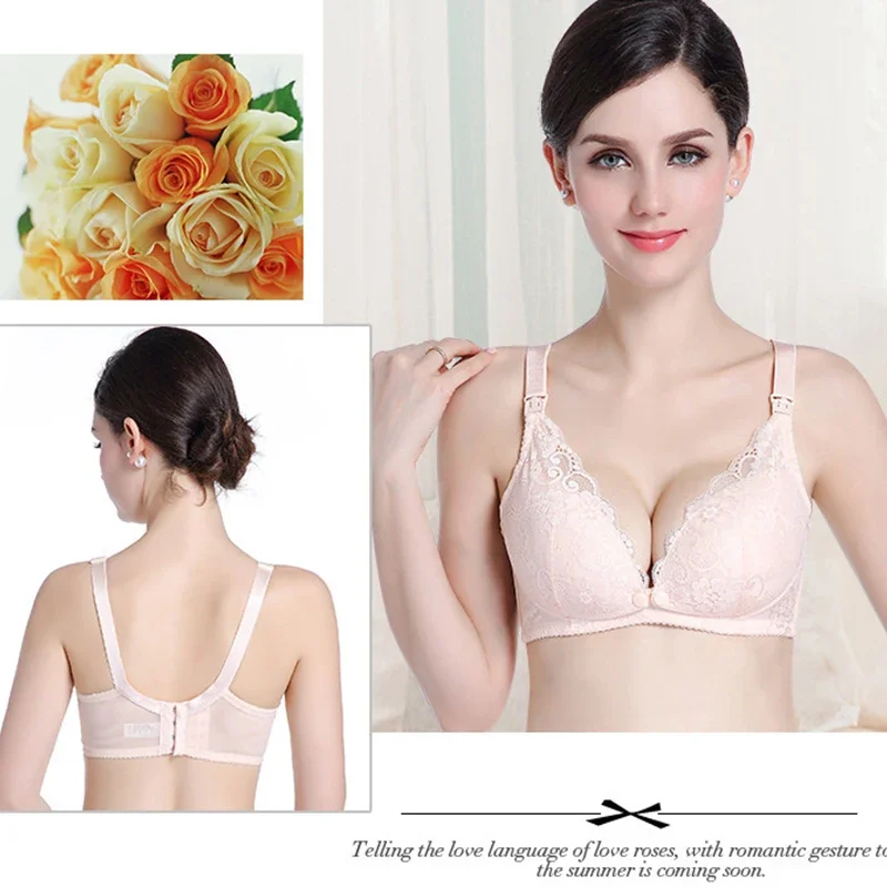 Maternity Lace Trim Nursing Br - Nursing Bra Sleep recensione e prezzo
